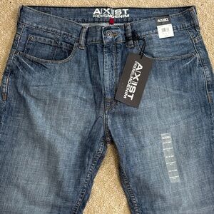 Axist Premium Straight Fit Men's Denim Jeans - Blue